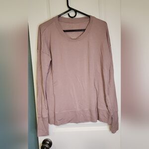 Glyder Super Soft Lounge Women's Mauve Dusty Pink Sweater